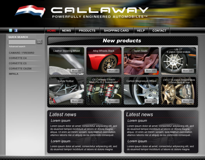 Callaway shop